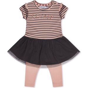 Dirkje E-LOVE ME SHINE Baby Meisjes 2 pce Kledingset - Maat 80