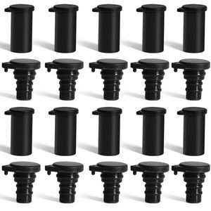 Waterdichte Zonneconnector 10 Paar IP67 Mannelijke/Vrouwelijke Zonnepaneelkabel M_C_4 Connectoren - Zwart