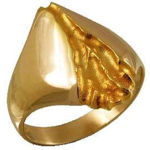 Rivier van goud, Gouden ring 21.5mm