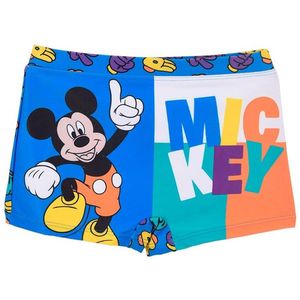 Mickey Mouse zwembroek - zwemboxer Mickey Mouse - blauw - maat 122/128