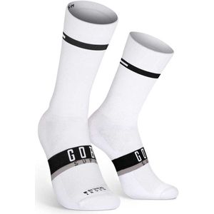 Gobik Superb Horizon Extra Lange Sokken Wit EU 35-38 Man,Vrouw