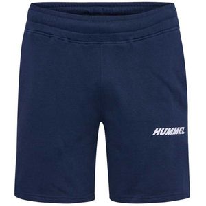 Hummel - hmlELEMENTAL COTTON SHORTS - Korte Broek - Blauw