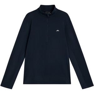 J.lindeberg Luke Half Rits Lange Mouw T-shirt Blauw 2XL Man