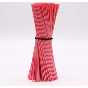 Luxe Losse Geurstokjes - 25 Stuks - Roze - Vezel - 25cmx3mm - Geurverspreiders - Navulling Geurstokjes