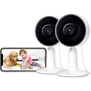 Slimme Babyfoon - 1080p FHD - 2-Weg Audio - Nachtzicht