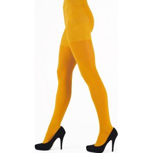 Pretty Polly - Curves - Coloured Opaque Panty - XL - Yellow Moon