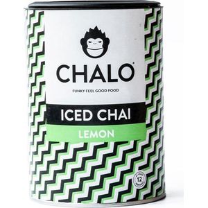 CHALO Lemon Iced Chai - Vegan Citroen Iced Tea - Zwarte Assam thee - 300GR