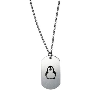 Akyol - pinguïn ketting - Pinguïn - dierenliefhebber - lievelingsdier - noordpool - cadeau