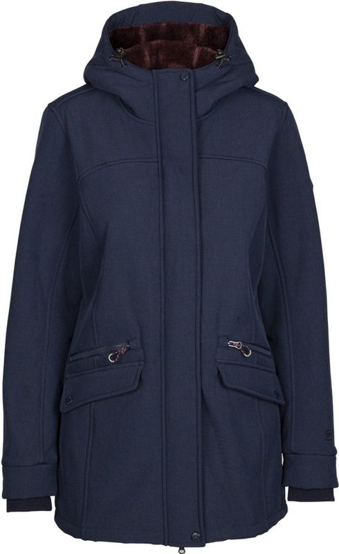 Trespass Damen Winterjacke Anza Softshell Jacket Navy Marl-L