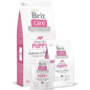 BRIT care hypo allergeen puppy - zalm & aardappel - graanvrij - 1 kg