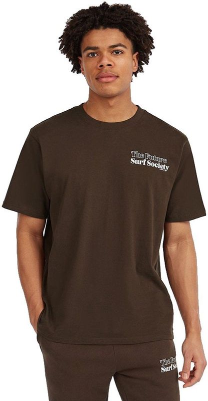 O'neill - Future Surf Society - T-shirt - Bruin - Korte Mouwen
