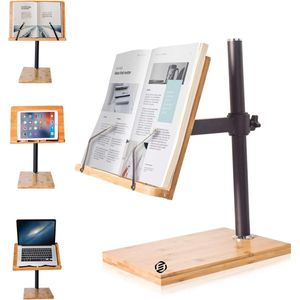 Equivera Boekenstandaard - Boekensteun - Boekenhouder - Boeken Standaard - Leesstandaard - Book holder