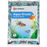 Flamingo - Aquariumgrind - Zwart/Blauw - 1 kg