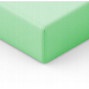 Jersey Hoeslaken met Elastiek 90x200 cm - Lichtgroen