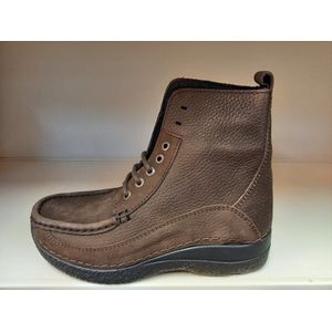 Wolky - Roll - Veterschoen - Bruin - Nubuck