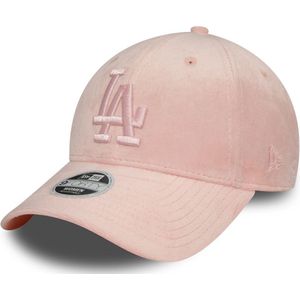 New Era 9Forty Women's Cap - VELOUR Los Angeles Dodgers Pink
