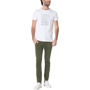 TIMEZONE Heren Chino Broek SLIM JANNOTZ slim Groen 34W / 34L Volwassenen