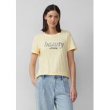 T-shirt - Paillettenprint - Casual Regular Fit