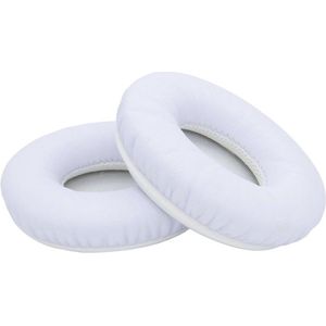Vervangende Oorkussens voor Hoofdtelefoons - Memory Foam en PU Earpads - Wit