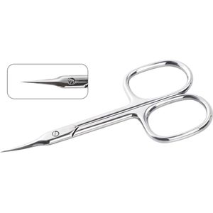 Roestvrijstalen nagelschaar - extra scherp - 1 stuk - 9,6 cm