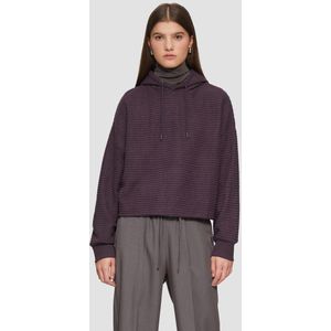 Hoodie - Knus - Geribde Textuur - Vaste Capuchon - Losse Pasvorm