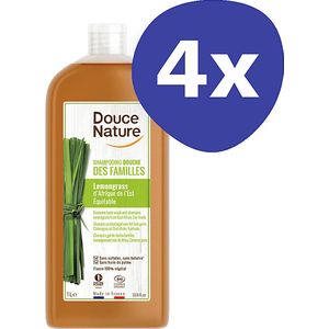 Douce Nature Shampoo & Douchegel Citroengras (4x 1L)