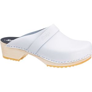 Skolys W-320.01 klompen - dames - medische - clogs - tuinklompen - werkklompen - verpleegkundige - ziekenhuis - instap - wit - maat 36