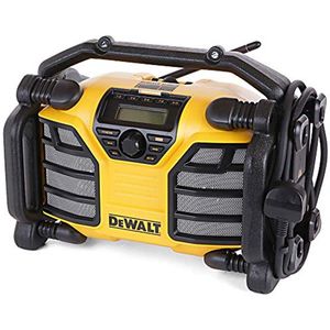 Accu- en Netradio voor Bouwplaats - DAB+ Radio met Laadfunctie en AUX-ingang