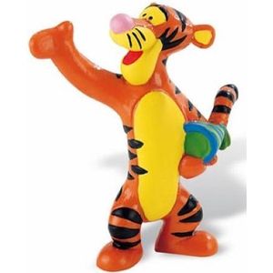 Disney Winnie de poeh, Teigetje met feesthoedje - 7cm - taarttopper - speelfiguurtje