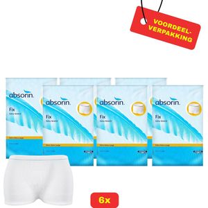 6x Absorin Fix Extra Stretch Maat XXL - 6x 5 stuks - Voordeelverpakking!