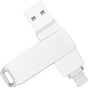 1TB Telefoon Usb Roteren Usb 3.0 Flash Drive Geschikt Voor IPhone 1TB Met 2 In 1 USB-A Naar Bliksem Interface Usb3.0 Pendrive Geschikt Voor Iphone 11/12/13 /14 Ipad