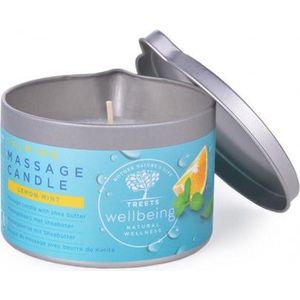 Treets Massage candle calming 140 gram