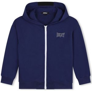 DKNY - D60184 - Sweatshirt - Blauw - 6 Years - Katoen
