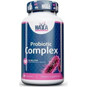 Haya Labs Sportsupplement 10 Billion Acidophilus & Bifidus Probiotic Complex - 60 Capsules