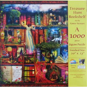 Sunsout - Amee Steward - Treasure Hunt Bookshelf 1000