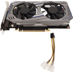 Grafische Gamingkaart, GTX550Ti GDDR5 6GB 128BIT Pc-videokaart, 3400MHZ Geheugen 800MHZ Core, Dubbele Ventilator, PCI E 2.0 HDMI VGA DVI-interface, voor Kantoorgaming (GTX550Ti 8