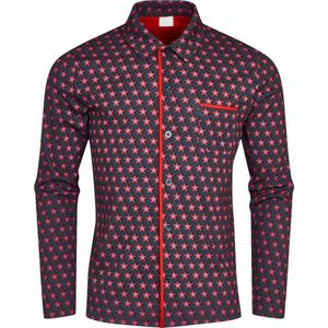 Mey Pyjamajasje RE:THINK Star Heren 30049 708 fire red M