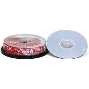 TDK DVD+RW 10 pk