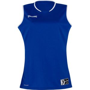 Spalding Move Tanktop dames Basketbalshirt - Maat XS  - Vrouwen - blauw/wit