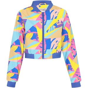 myMo - Jas - Tropische Print - Sportief Bomberjack
