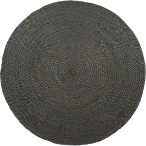 Rond vloerkleed Jute Groen - Jute - Rond 150 Ø - (M)