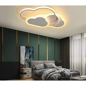 LuxiLamps - Wolken Harten Plafondlamp - Wit - Dimbaar - Woonkamerlamp - Moderne lamp - Plafonnière