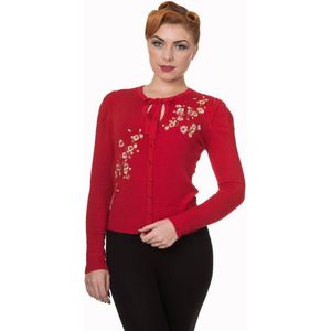 Dancing Days Cardigan -S- Last Dance Rood