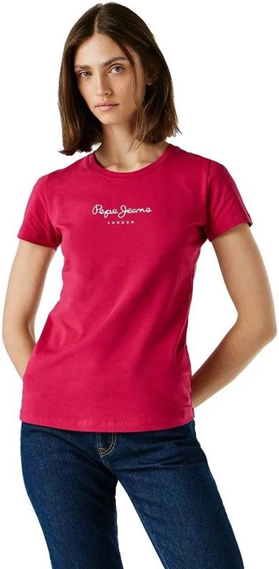 Pepe Jeans New Virginia T-shirt Met Korte Mouwen Roze L Vrouw