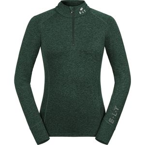 ELT Milano Functional Zip Shirt - maat L - emerald green melange