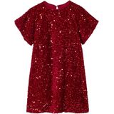 Vertbaudet - Meisjesjurk - Fluweel - Met Pailletten - Kerstjurk