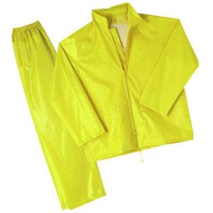 Opsial geel regenpak - Marin - maat XXL