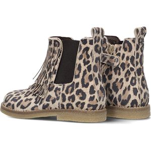 Clic! 9022 Enkellaarsjes - Enkelboots met rits - Meisjes - Beige - Maat 24