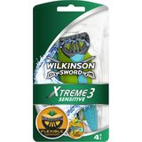 Wilkinson Sword Xtreme 3 Sensitive Scheermes - 4 stuks