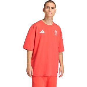 adidas Sportswear BOA LOOSE FIT T-SHIRT - Heren - Rood- M
